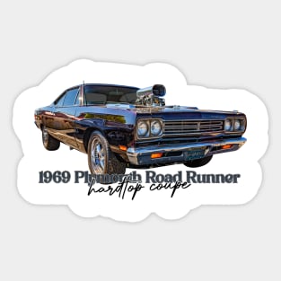 1969 Plymouth Road Runner Hardtop Coupe Sticker